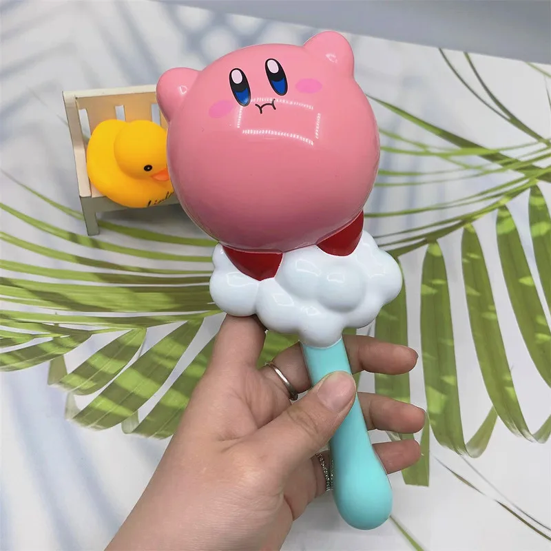Anime Kirby Airbag Comb Printing Children\'s Comb Massager Hairdressing Comb Anti-static Cute Girls Portable Air Cushion Comb