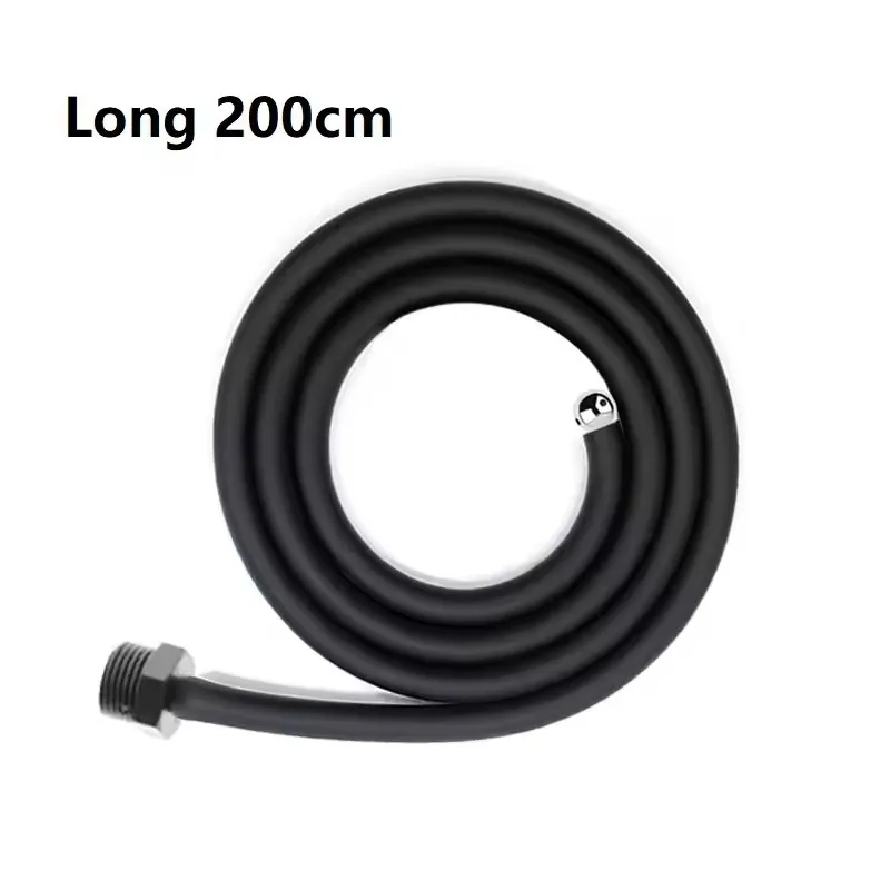 Enema Syringe 50cm-200cm Long Douche Silicone Anal Shower Cleaning Head Anal Beads Butt Plug Nozzle Tip Faucet Attachment Gay