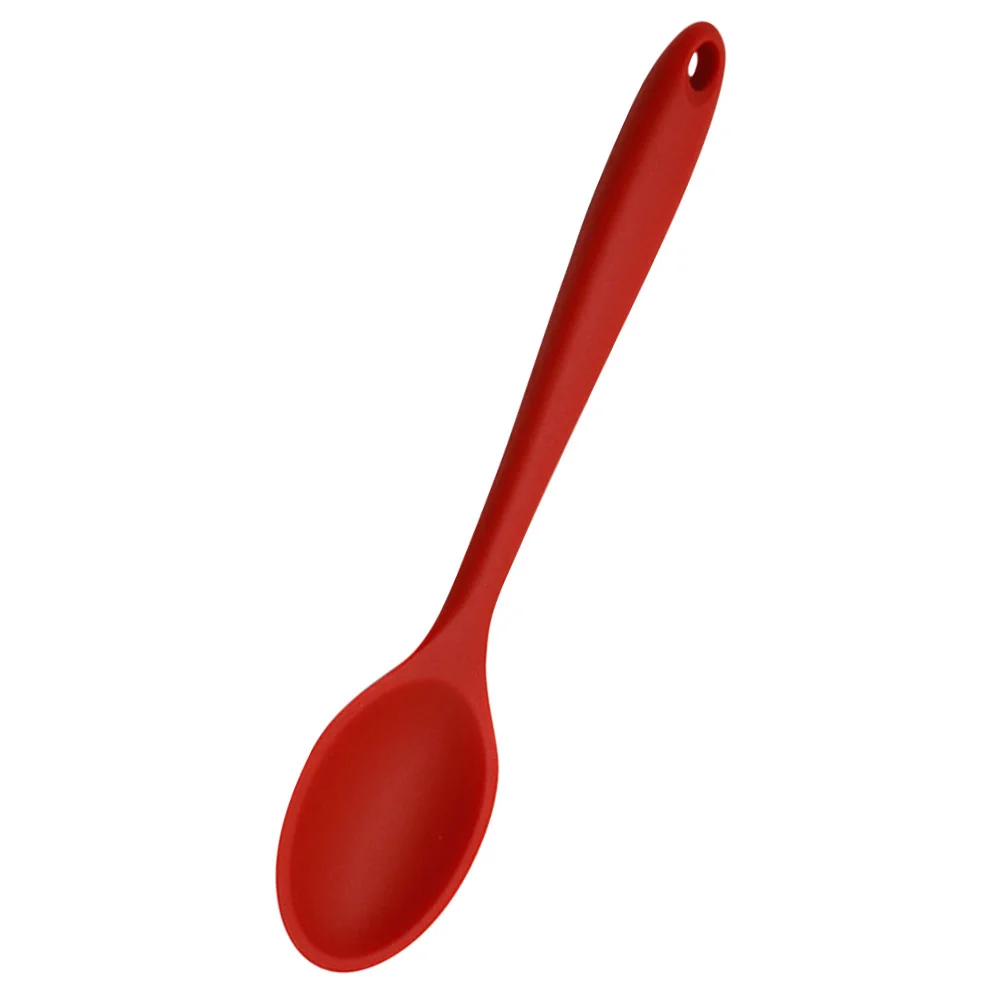 

Silicone Spoon Utensils Mixing Stirring Spoons for Cooking Kitchen Serving Baking Soup