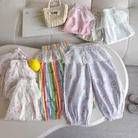 Nouvelle Collection Coréenne Été 2026 – Vêtements pour Enfants et Filles de 2 à 7 Ans – Pantalon en Dentelle Tendance et Polyvalent 2