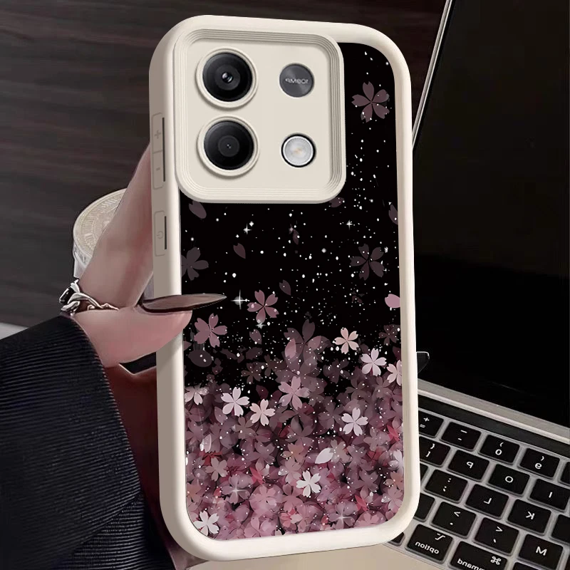 Cherry Blossom Soft TPU Silicone Phone Case