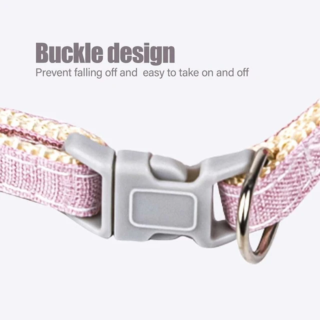 Cat Collar With Flower Adjustable Buckle Pet Camellia Collar For Small Cats Dogs Cute Kitten Neck Ring Necklace Pet Supplies 4