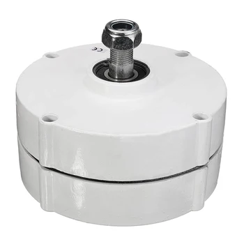 เครื่องกำเนิดไฟฟ้าพลังงานลมแบบแม่เหล็กถาวรชนิดนีโอไดเมียมไอรอนโบรอนสามเฟส 100W 200W 300W 400W สำหรับพลังงานลม 1