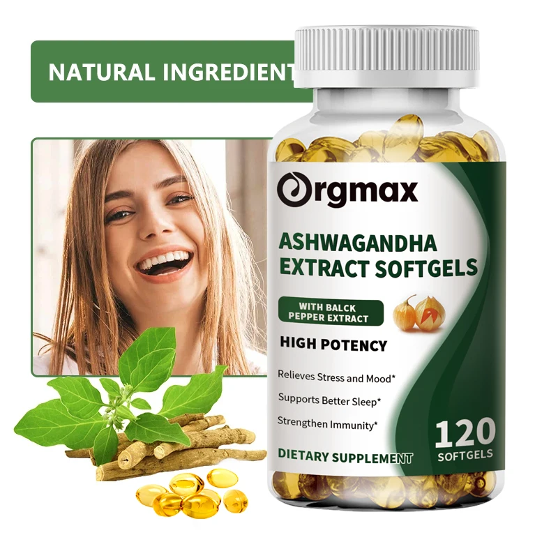 Ashwagandha Supplement KSM-66 Ashwagandha Supplement Relieves Anxiety Improves Energy and Focus Maintains Healthy Cortisol Levels