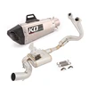 Exhaust Pipe For Kawasaki Ninja Z650 17-23 Motorcycle Escape Box Front Link Pipe Muffler Header Tube Stainless Steel DB Killer