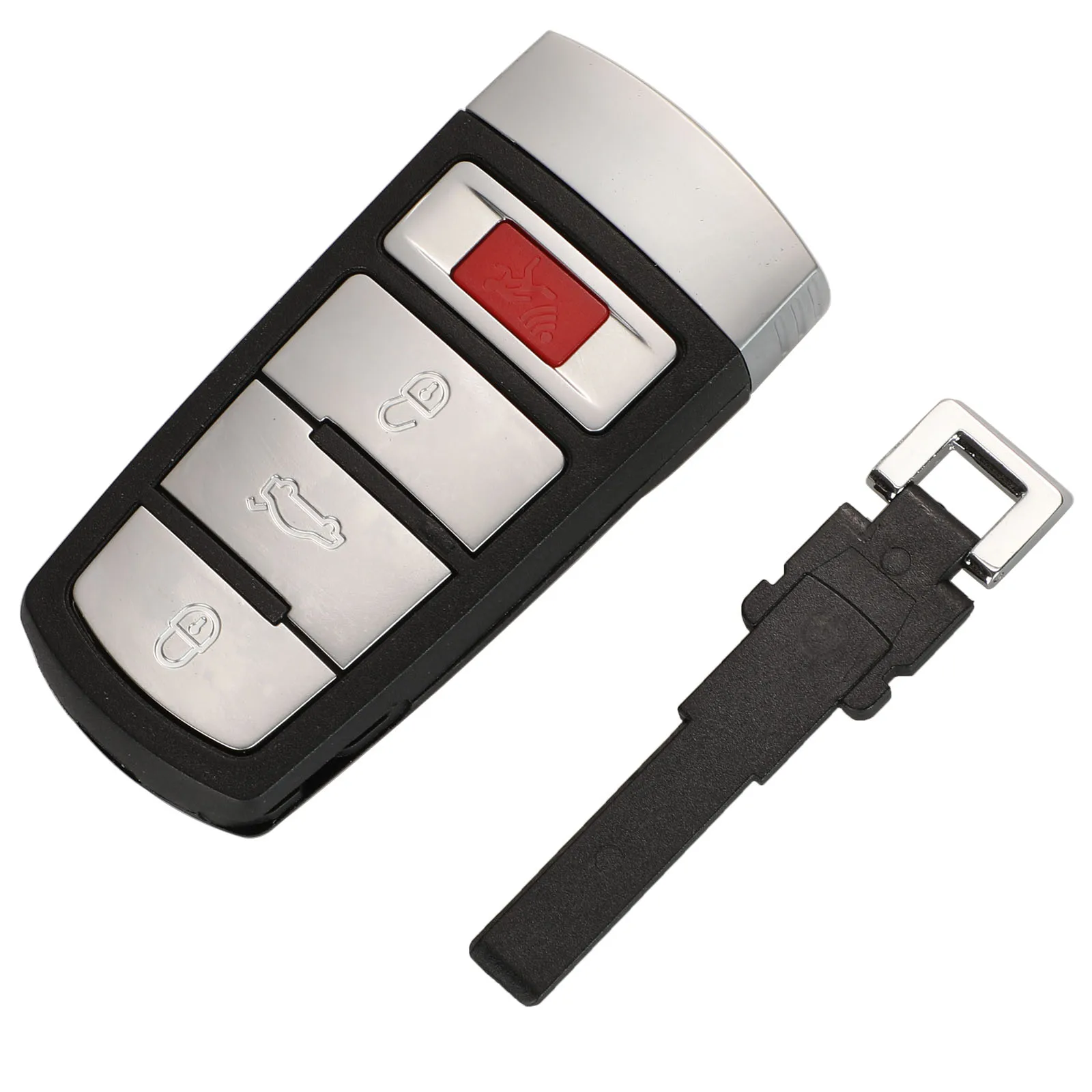 3/4 Buttons Smart Key Shell for Volkswagen VW Passat B6 3C B7 Magotan CC Keyless Entry Case Fob key case car key shell car remote key car key key shell