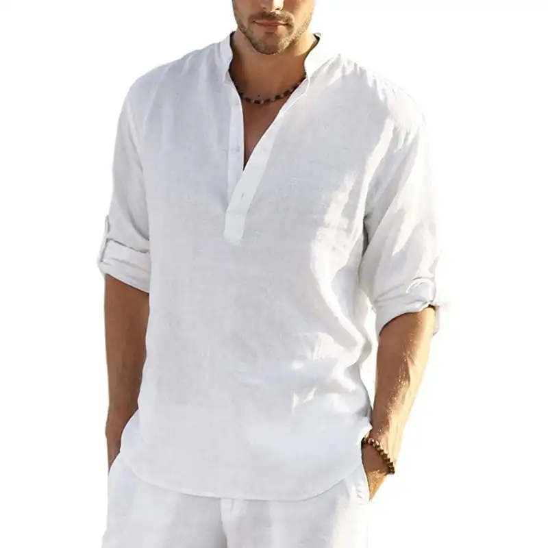 

Men's Hippie Casual T-Shirt men-s-top White
