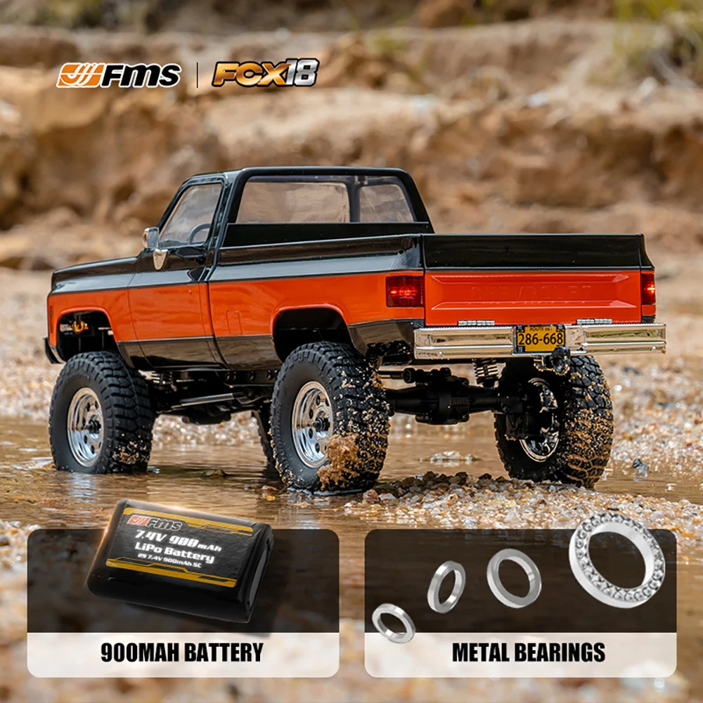 1/18 RC Car FCX18 K10 RC Electric Remote Control Model Car Rock Crawler Adults Children's Toys