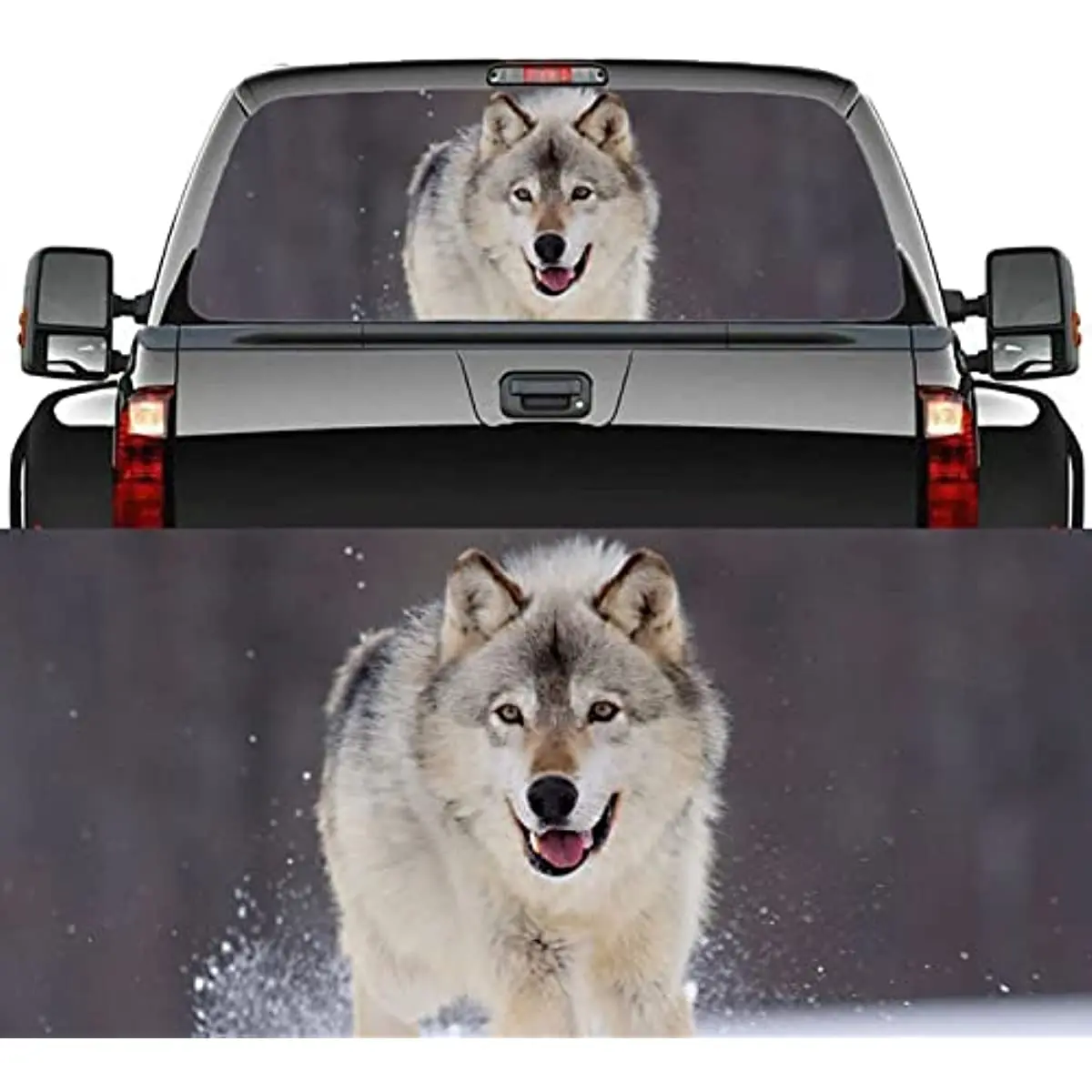 

Виниловая наклейка на заднее стекло автомобиля, для внедорожника, грузовика, фургона