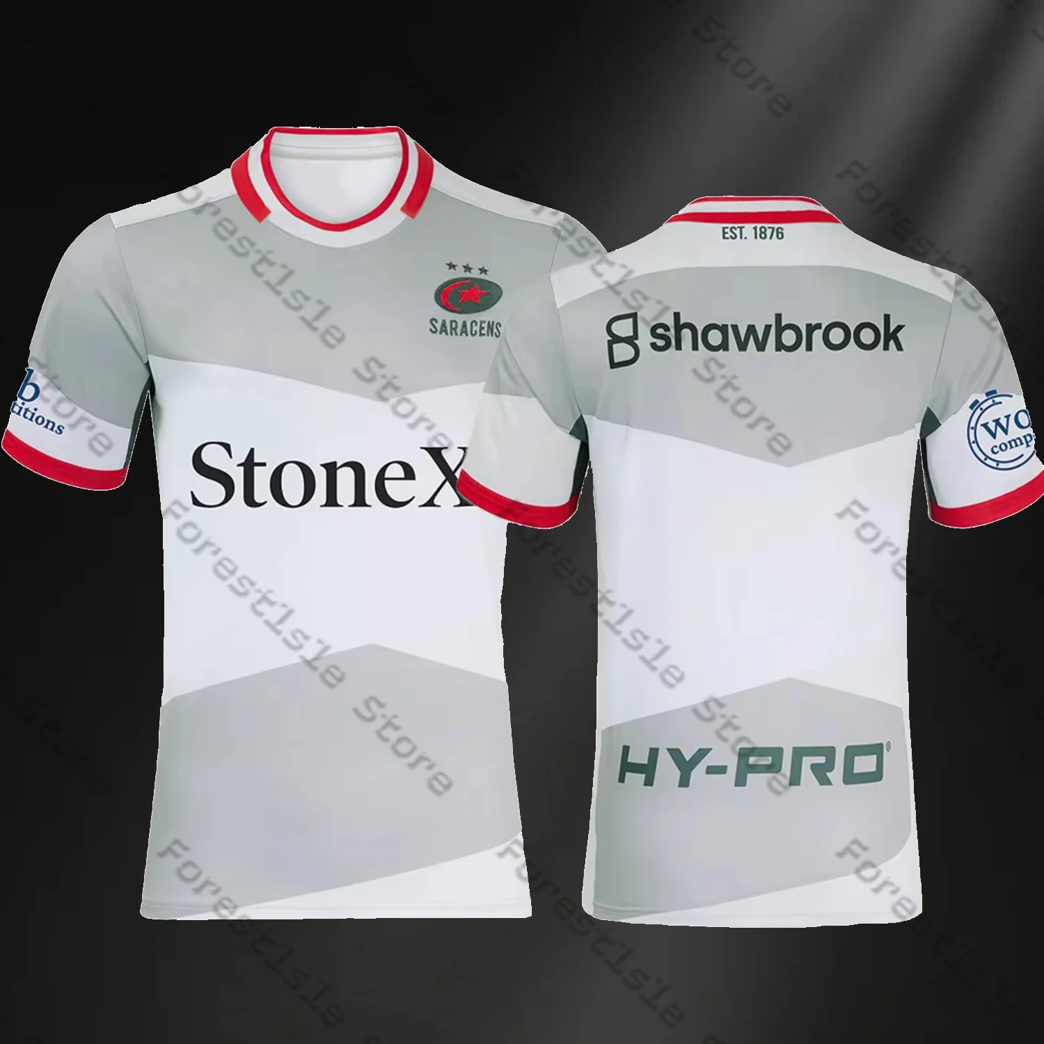 England Rugby Training Jerseys Sports Jerseys Must-Have For Fans Saracens 3d Printed Men Sports Jersey 25