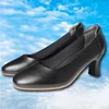 6.0cm Comfort Genuine cow Leather Breathable Work Shoes For Flight Female Stewardess Air Crew Waiter Attendant  Trainmaner 2