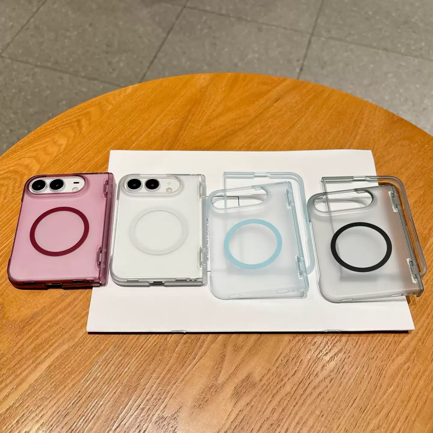 Ultra Thin Frosted Matte Magnetic Shockproof TPU Phone Case