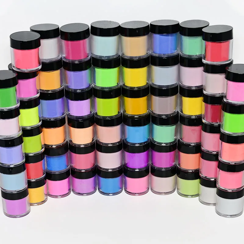 90Colors Fast Dry Nail Dipping Powder Acrylic Random Color 3 in 1 French Nails Match Color Gel Polish Nail Lacuqer Dip Powder nail powder acrylic nail powder