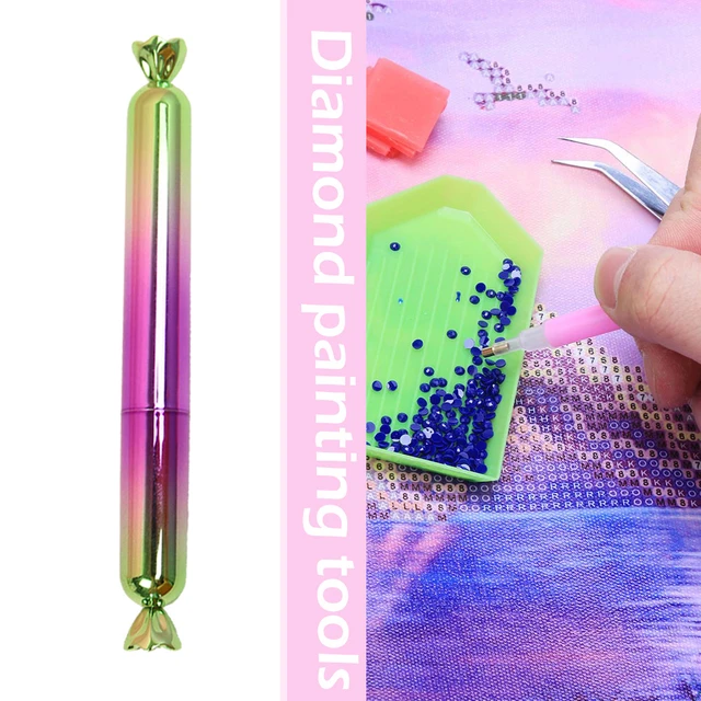 DIY 5D Diamond Painting Pen Resin Angled Tip Point Drill Pens Cross Stitch  Embroidery Sewing Craft Painting Tool Art Accessories - AliExpress