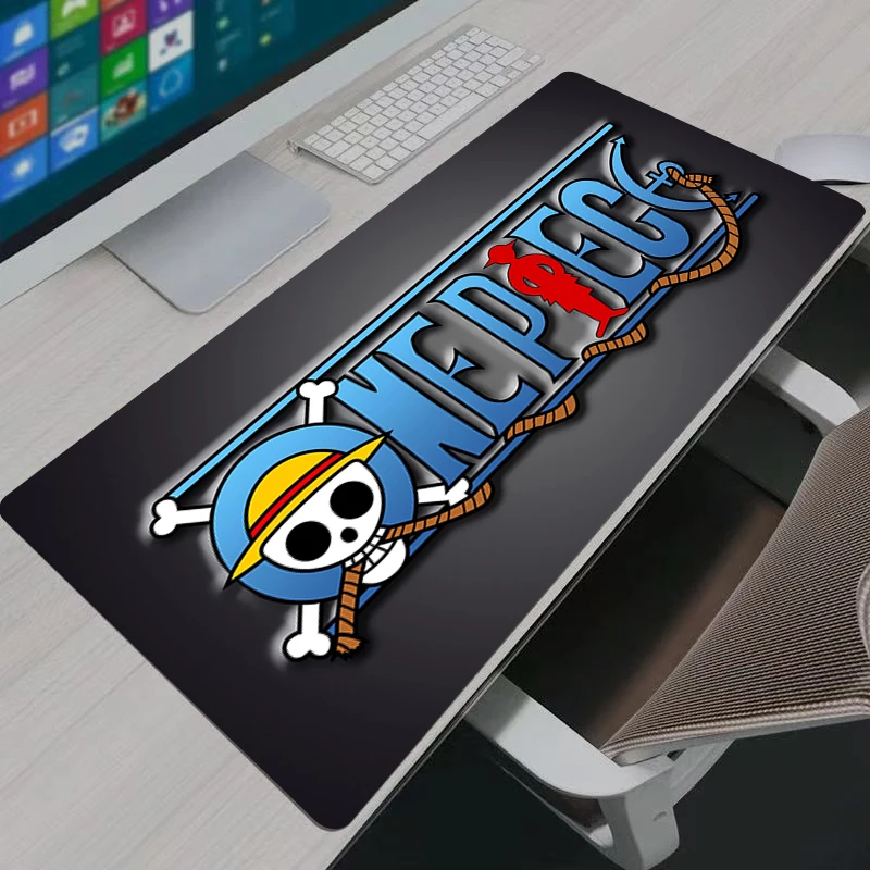 Anime One Piece Gaming Desk Mat – Ultra‑Wide Rubber Mouse Pad for Creators & Gamers 1