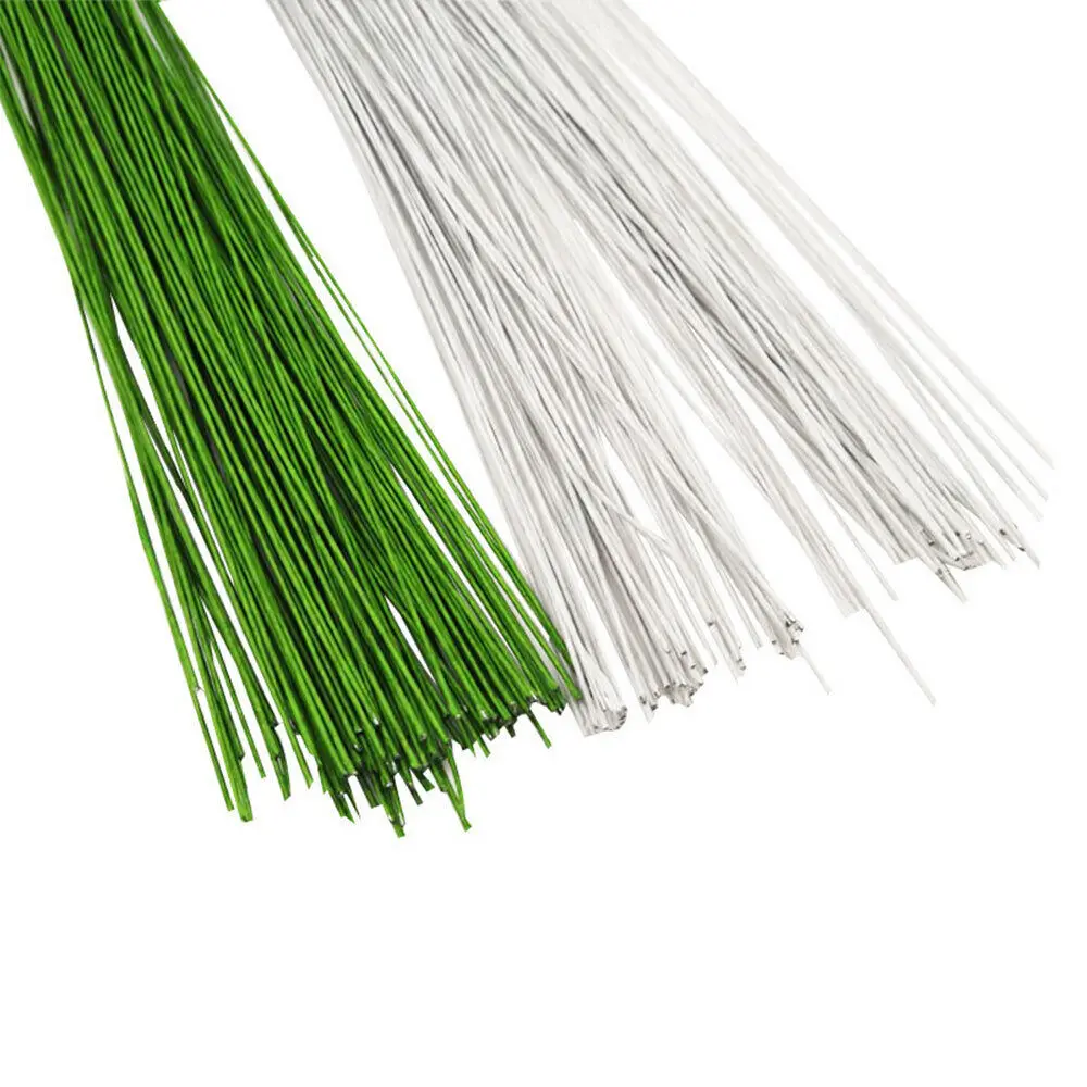 Bloemendraad 50 stuks 40 cm lengte diameter 2 mm 3 mm 4 mm 5 mm papier ijzerdraad gebruikt voor kunstbloemen doe-het-zelf nylon sok bloemen materialen (kleur: 2 mm pvc bedekt Bloemendraad 50 stuks 40 cm lengte diameter 2 mm 3 mm 4 mm 5 mm papier ijzerdraad gebruikt voor kunstbloemen doe-het-zelf nylon sok bloemen materialen (kleur: 2 mm pvc bedekt
