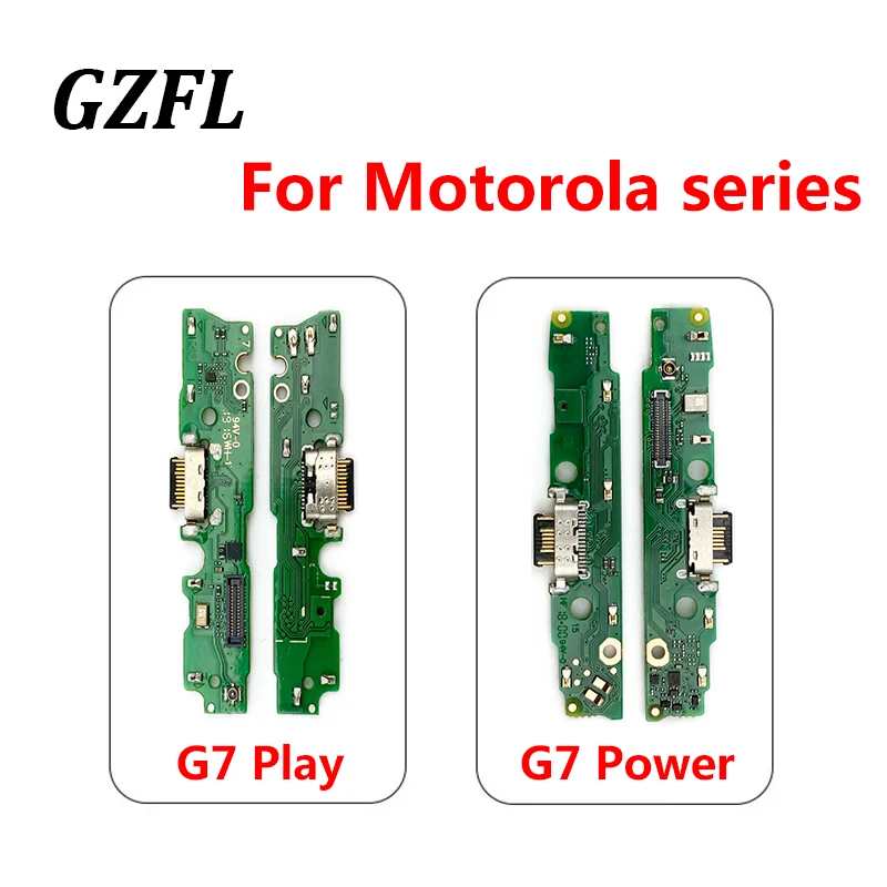 Caricabatterie Usb Dock Connector Board Porta Di Ricarica Rapida Cavo Flessibile Per Motorola Moto G7 Power / G7 Play Con Ic