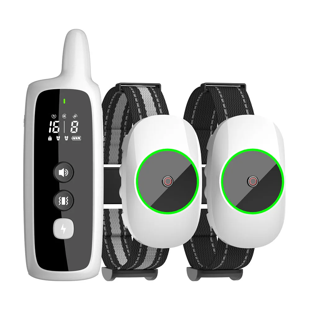 

For 2 Dogs Upto 3300Ft Remote For Large Medium Small Dogs, Rechargeable E-Collar Waterproof Collars With 3 Training Modes