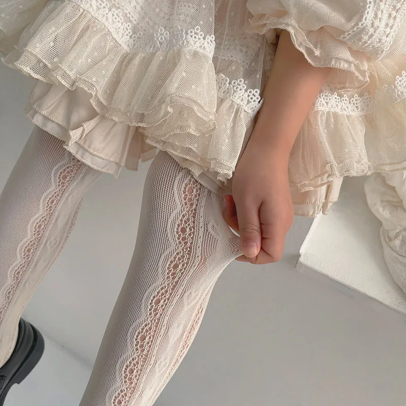 Kids Pantyhose Fishnet Stockings Ballet Dance Tights