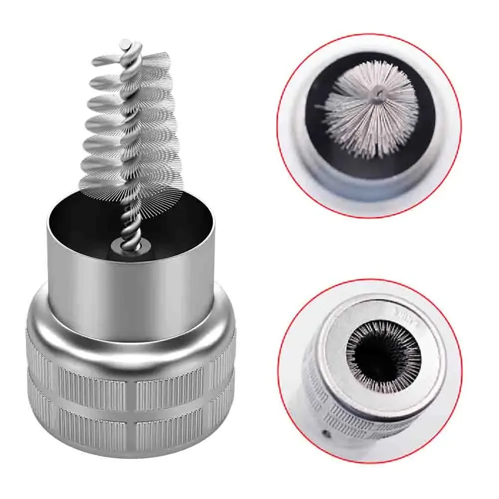 Car Cleaning Tool Battery Cleaning Brush Car Battery Dirt Brush Battery Pole Cleaning Tool Cleaning Cable Clamp Removing Oxide Layer on the Inner Wall of the