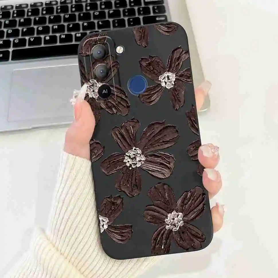 Tecno Pop 5 LTE Shockproof Painted Silicone Phone Case