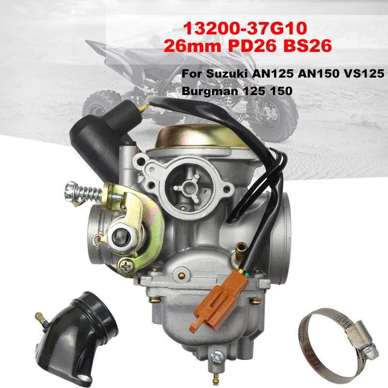 CarburateurpourSuzuki26mmPD26BS2613200inoG10AN125AN150VS125