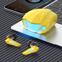 

Cool Sports Car Headphones for Xiaomi Huawei Mobile Phone HiFi ESports Game Bluetooth Earphone TWS Wireless Sports Earbuds