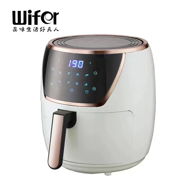 Smart touch screen home large capacity 5.5L air fryer Intelligent oven integrated French fries machine 5