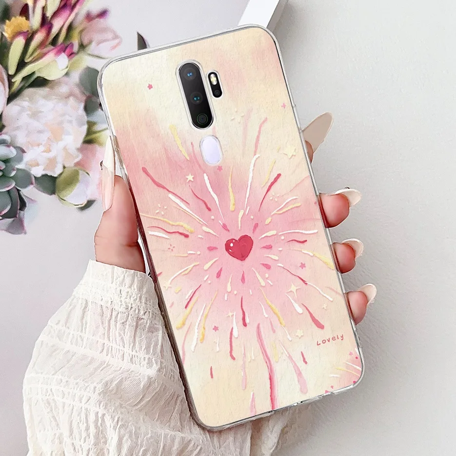 Luxury Shockproof Painted Phone Case with Soft s Bags