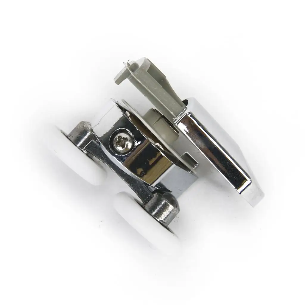 Shower Door Top Bottom Rollers Runners Twin Wheel 1Pair 25mm 12mm-14mm Glass