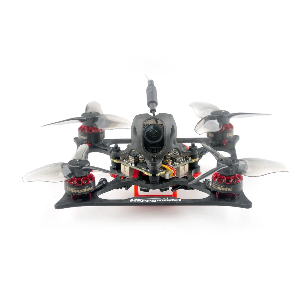 

HappyModel Bassline 2S 2inch Micro FPV Toothpick Drone X12 5in1 AIO Flight Controller 2.4G ELRS 400mW OPENVTX EX1103 KV11000