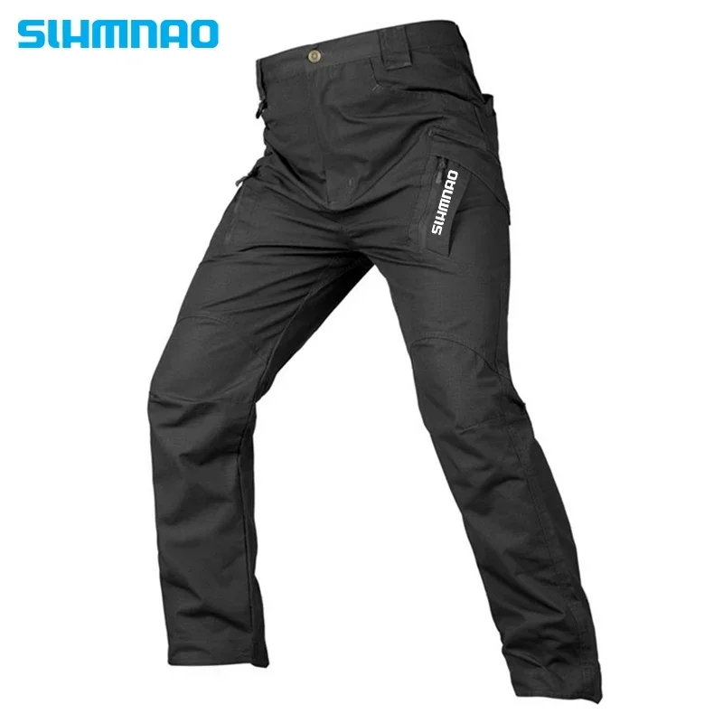 Spring/Summer Waterproof Fishing Pants Tactical Pants Mountaineering Training Clothes Multi Pocket Hunting Tactical