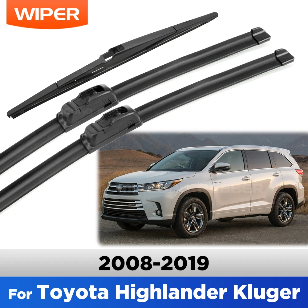 cobillas de limpiaparabrisas para Toyota Highlander Toyota Kluger XU40 XU50 2008 - 2019 parabrisas delantero y trasero accorios de cubierta de ventana - AliExprs 34 cobillas de limpiaparabrisas para Toyota Highlander Toyota Kluger XU40 XU50 2008 - 2019 parabrisas delantero y trasero accorios de cubierta de ventana - AliExprs 34