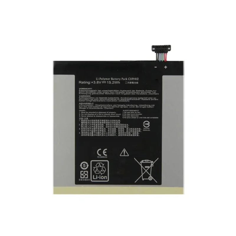 Tablet Battery For ASUS Fonepad 7 FE170CG FE175CG FE171MG ME175CG C11P1412 3948mAh