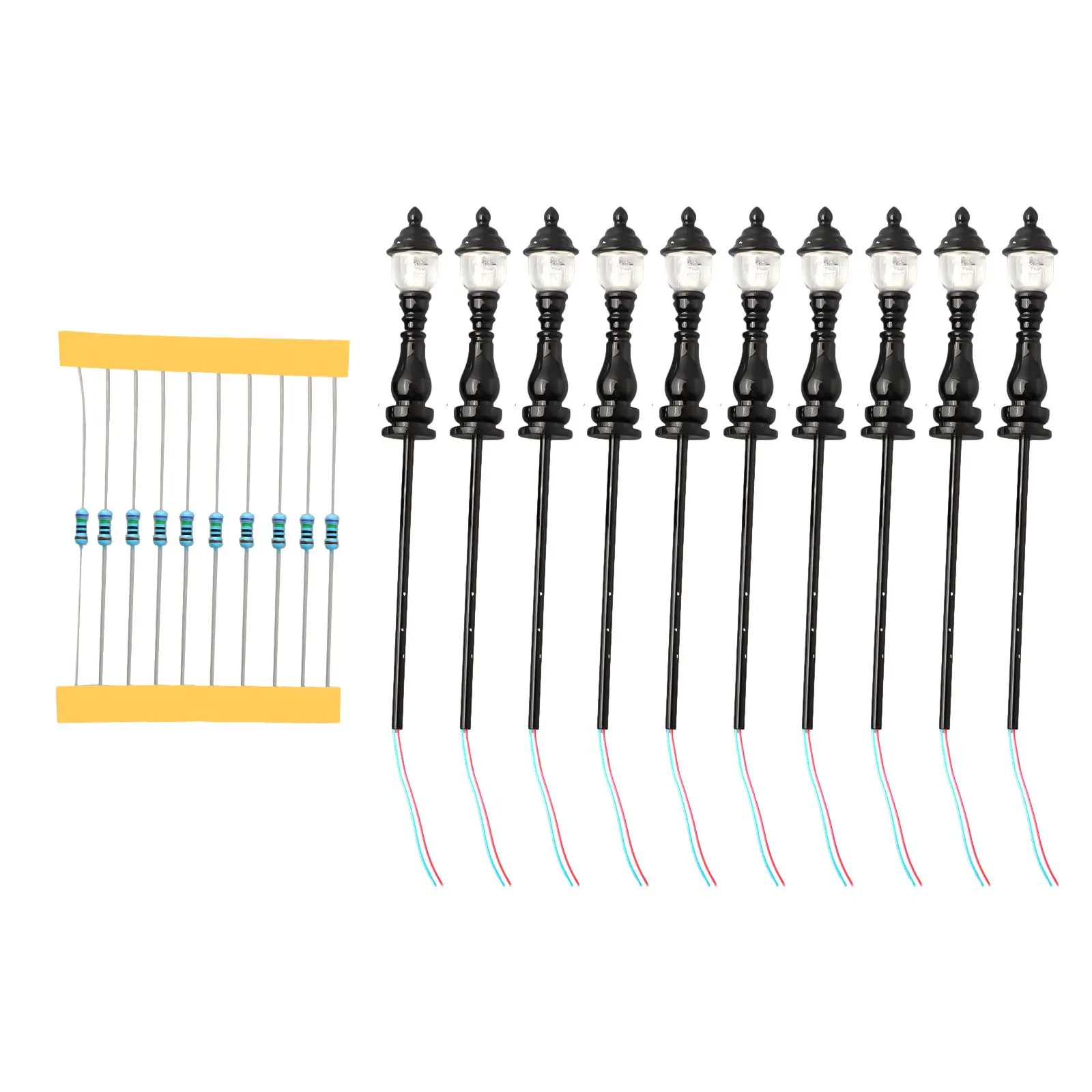 

Useful Complete Lamps Resistors Easy To Use For 9~18V Operation. Lamp Lamp Posts New Practical (Not Pre-Soldered)