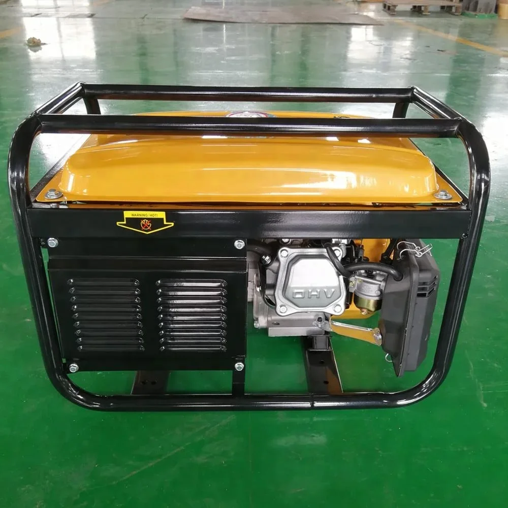 Portable Power Station Generator 3.5KW Aluminum Gasoline Portable Generator 220V 50HZ Manual Activation
