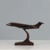 Bronze Challenger 350 Aircraft Plane Statue Figurine Airplane Sculpture for Home Decoration Collection 1