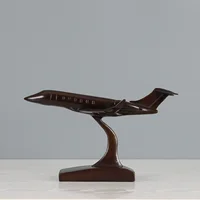 Bronze Challenger 350 Aircraft Plane Statue Figurine Airplane Sculpture for Home Decoration Collection 1