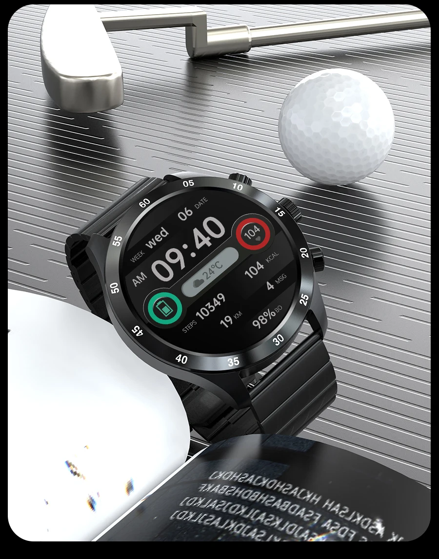 2022 Smart Watch Men Bluetooth Call Custom Dial Full Touch Screen Waterproof Smartwatch Sport Fitness Tracker Watch For Men