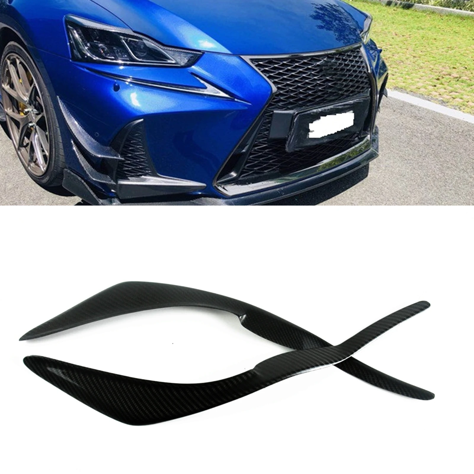 

Накладка на переднюю фару для Lexus IS300 250 IS200T 2017-2019