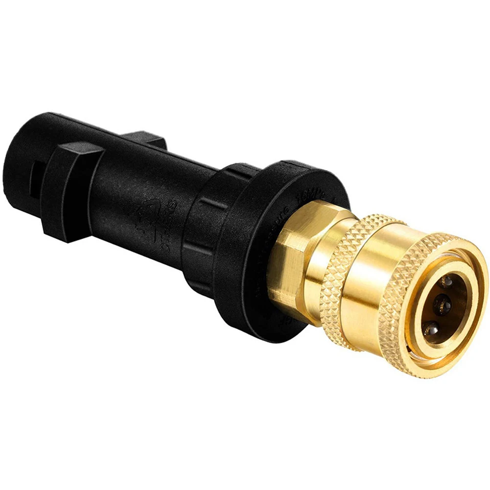 압력 와셔 깍지 깍지 팁 회전 터보 퀵 커넥트 어댑터, Karcher K2 K3 K4 Karcher K5 K6 K7 용, 1/4 인치, 5 in 1