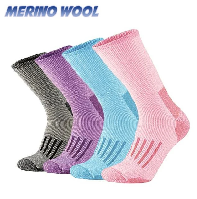 80MerinoWoolSocksBootWomenHikingSocksMerinoWoolThicken