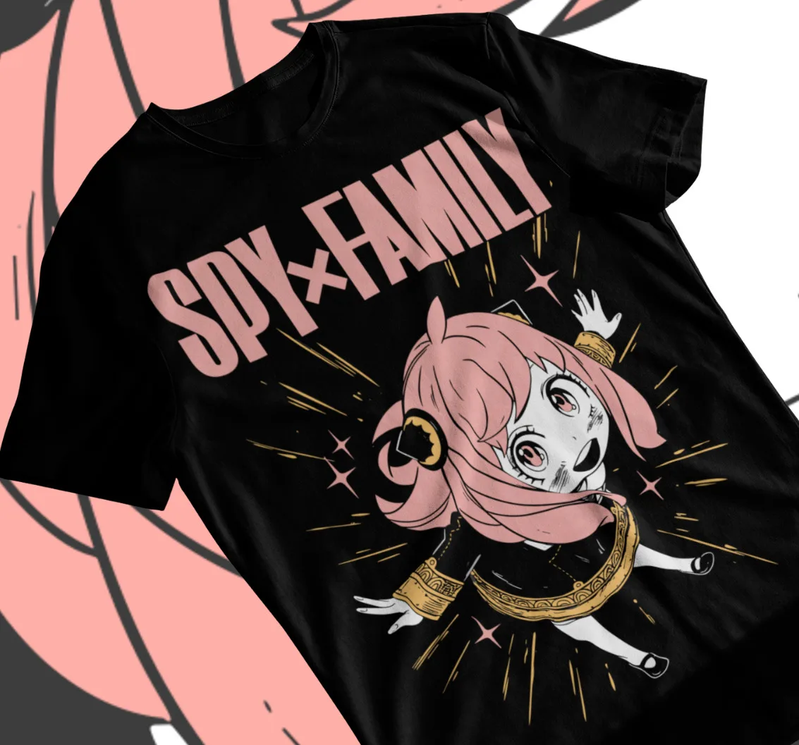 x FAMILY Unisex T-Shirt for Men & Women Anime, Anya Forger Shirt Soft Tee