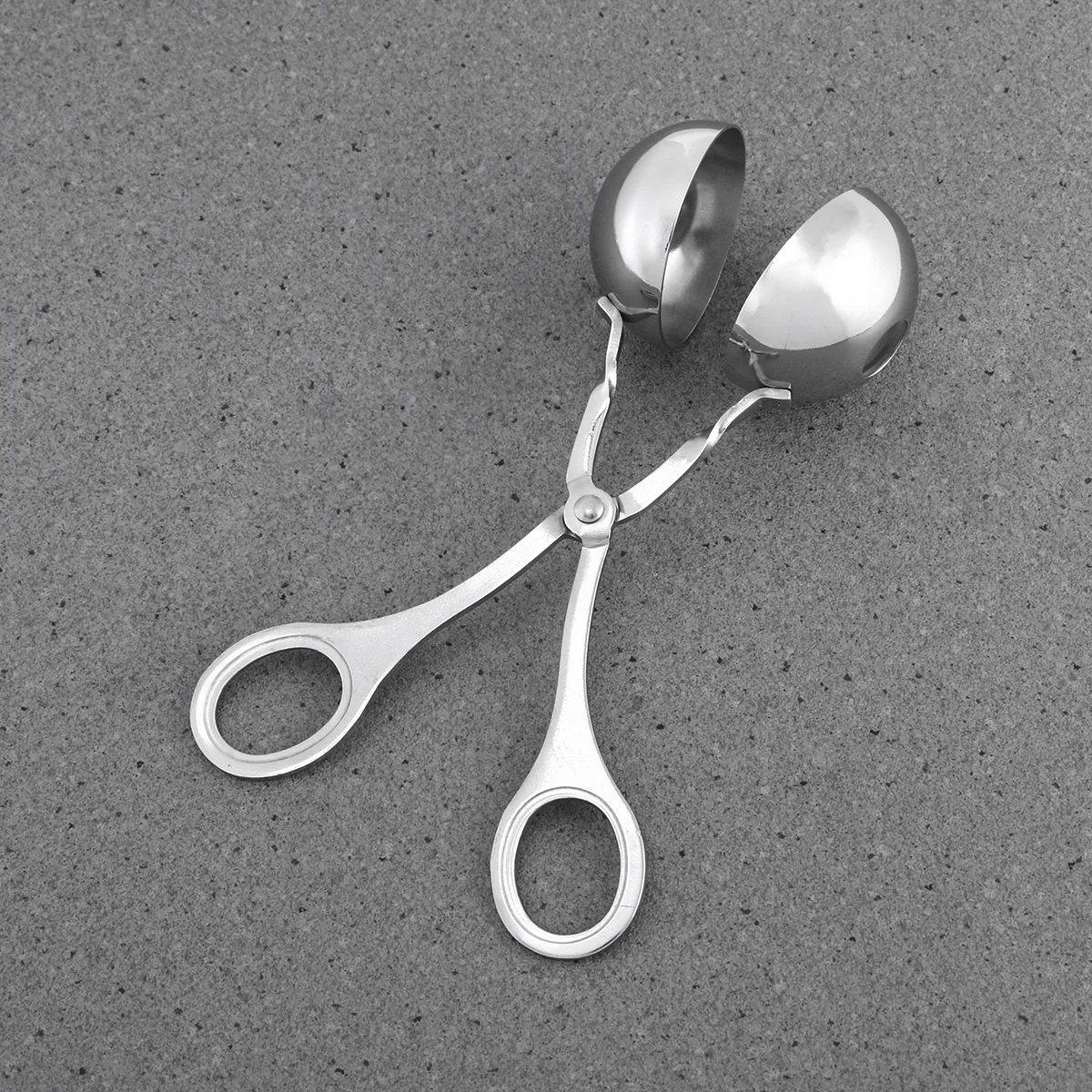 

Meat Baller Maker Stainless Steel Meat Baller Tong Cake Meatball Maker Tongs Cookie Dough Scoop Clip for Kitchen