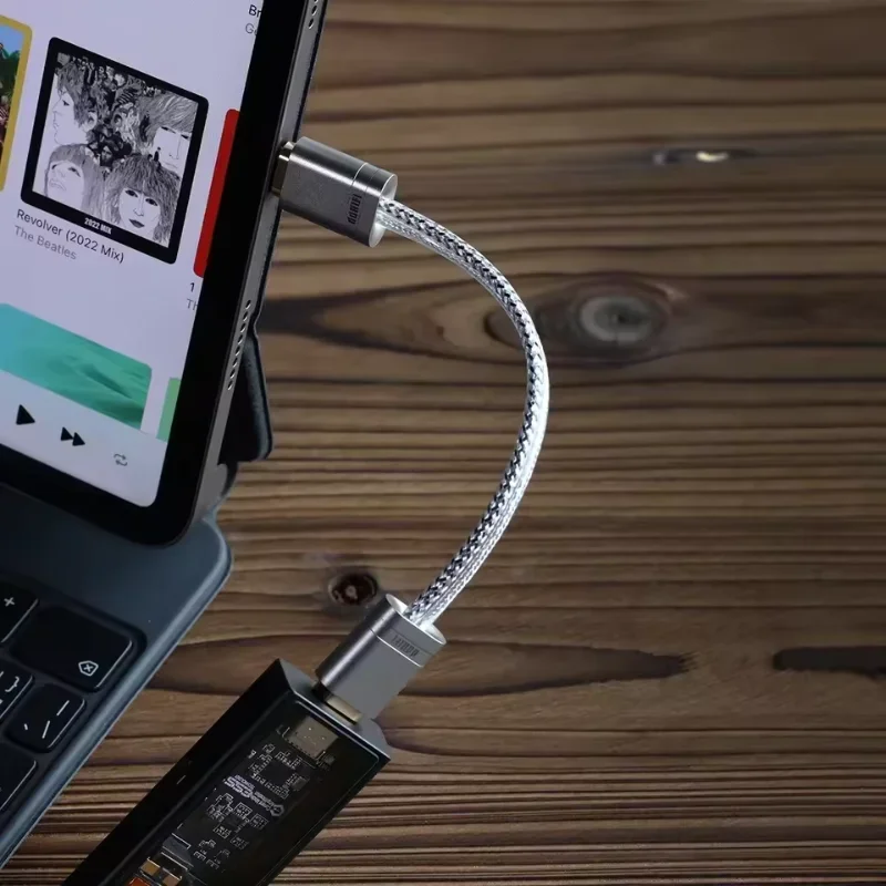 DD ddHiFi TC09S MFI09S C型/軽量からC型OTGケーブル高純度リーズ純銀