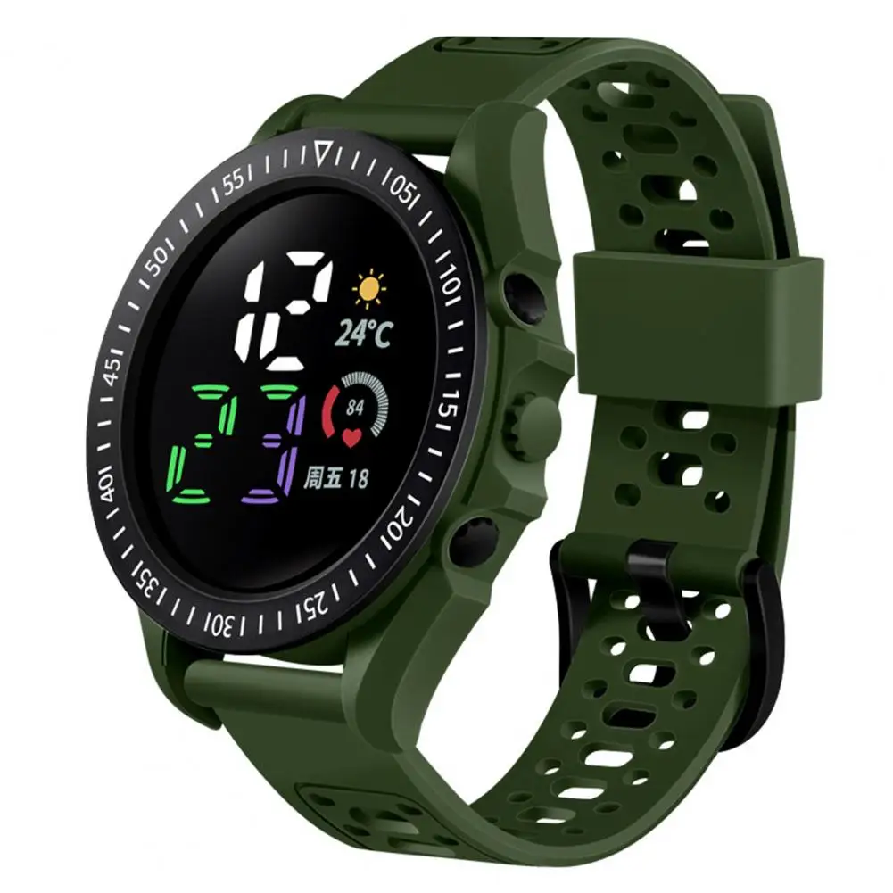 

Kids LED Digital Sports Watch Silicone Band Calendar Week Display Boys Girls Fashion Electronic Clock
