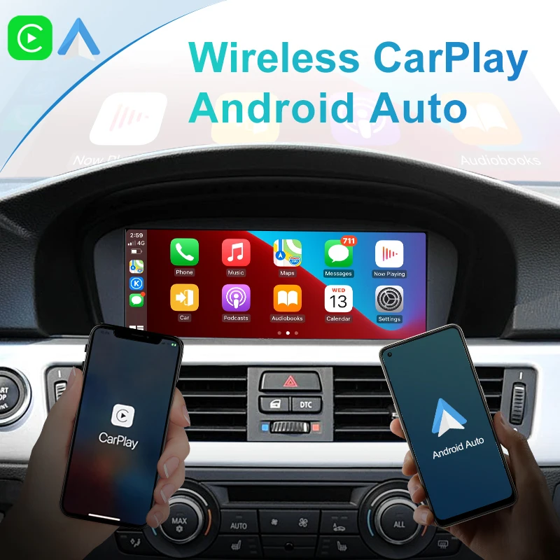 Wireless CarPlay Module for BMW 3Series E90 E91 E92 E93 5Series E60 E61 CCC 2005-2008 CIC 2009-2012 Android Auto wireless carplay adapter wireless carplay smart carplay box