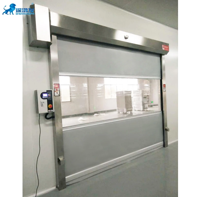 1.2mm Thickness High Speed Door Curtain PVC Soft Plastic Doors Panel Accessories Multi Color Polyvinyl chloride Material