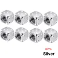 Silver-8Pcs