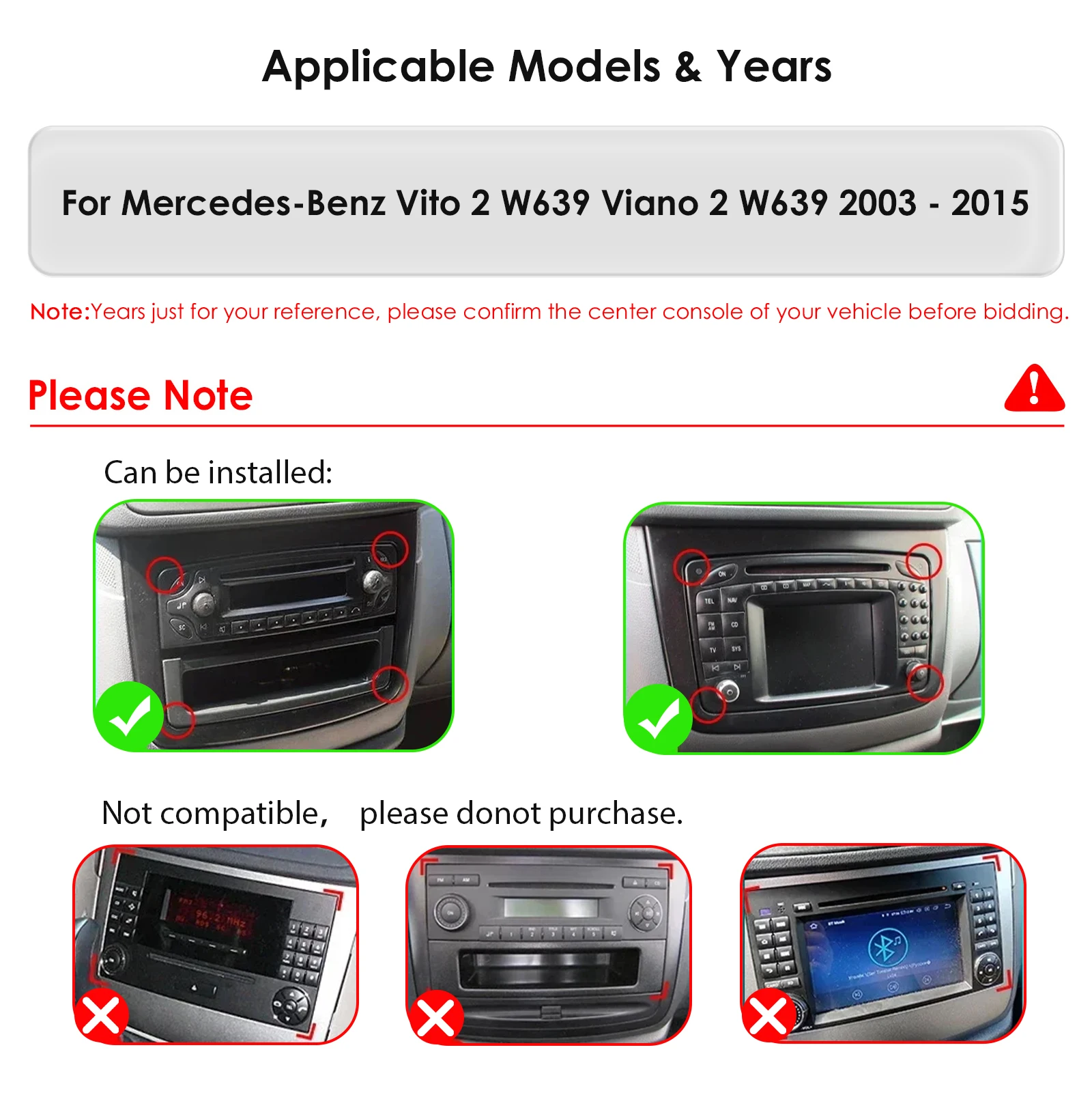 360-Grad-Kamera Android Autoradio für Mercedes-Benz Vito 2 W639 Viano 2003-2015 Auto-Multimedia-Player CarPlay Android Auto Stereo 6115 – Detail 4